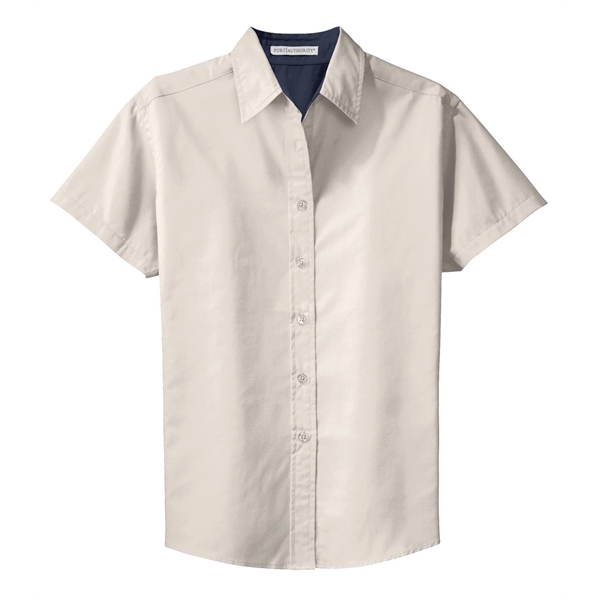 Port Authority Women's Short Sleeve Easy Care Shirt. - Port Authority Women's Short Sleeve Easy Care Shirt. - Image 11 of 150