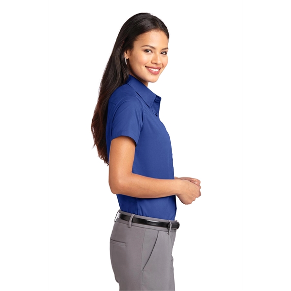 Port Authority Women's Short Sleeve Easy Care Shirt. - Port Authority Women's Short Sleeve Easy Care Shirt. - Image 13 of 150