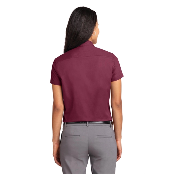 Port Authority Women's Short Sleeve Easy Care Shirt. - Port Authority Women's Short Sleeve Easy Care Shirt. - Image 19 of 150