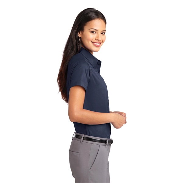 Port Authority Women's Short Sleeve Easy Care Shirt. - Port Authority Women's Short Sleeve Easy Care Shirt. - Image 29 of 150