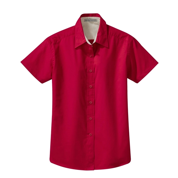 Port Authority Women's Short Sleeve Easy Care Shirt. - Port Authority Women's Short Sleeve Easy Care Shirt. - Image 34 of 150