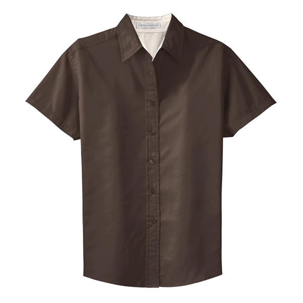 Port Authority Women's Short Sleeve Easy Care Shirt. - Port Authority Women's Short Sleeve Easy Care Shirt. - Image 50 of 150