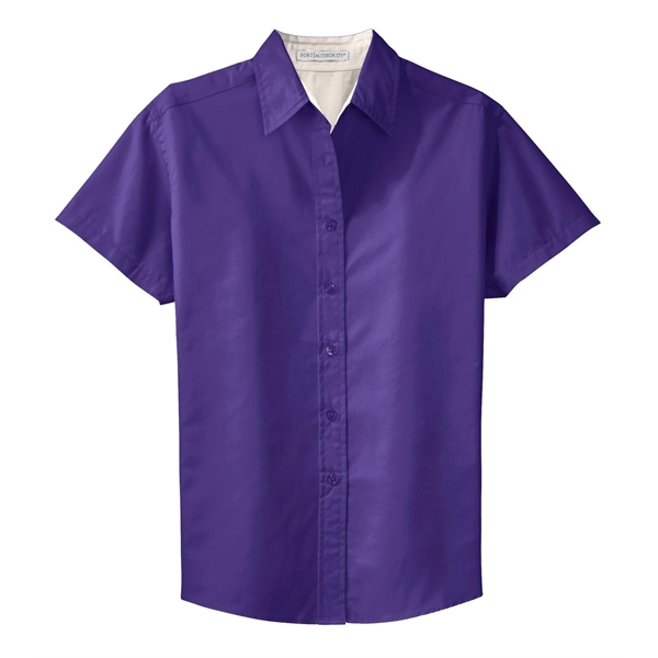 Port Authority Women's Short Sleeve Easy Care Shirt. - Port Authority Women's Short Sleeve Easy Care Shirt. - Image 84 of 150