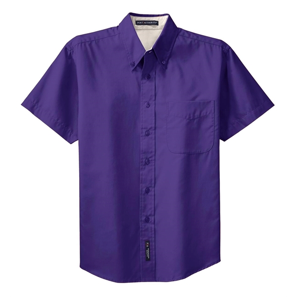 Port Authority Short Sleeve Easy Care Shirt. - Port Authority Short Sleeve Easy Care Shirt. - Image 81 of 144