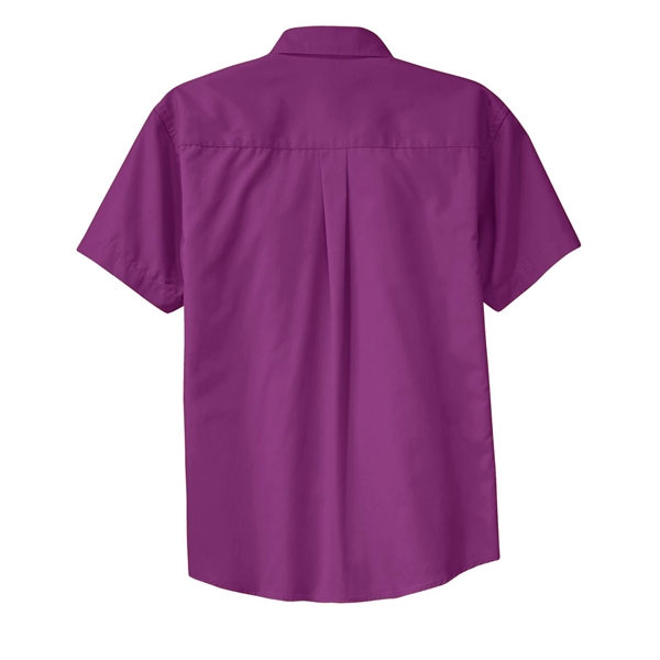 Port Authority Short Sleeve Easy Care Shirt. - Port Authority Short Sleeve Easy Care Shirt. - Image 109 of 144