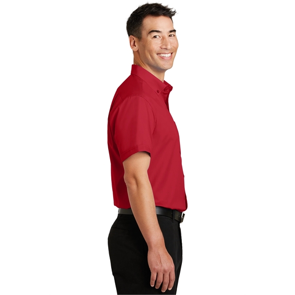 Port Authority Short Sleeve SuperPro Twill Shirt. - Port Authority Short Sleeve SuperPro Twill Shirt. - Image 18 of 40