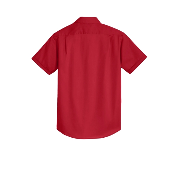 Port Authority Short Sleeve SuperPro Twill Shirt. - Port Authority Short Sleeve SuperPro Twill Shirt. - Image 20 of 40