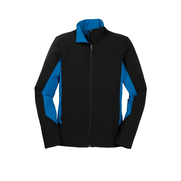 Port Authority Women's Core Colorblock Soft Shell Jacket. - Port Authority Women's Core Colorblock Soft Shell Jacket. - Image 17 of 28