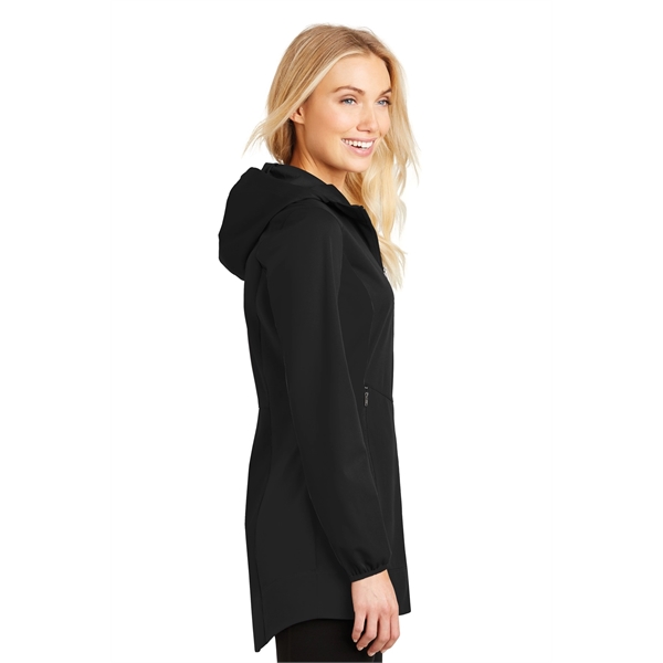 port authority active hooded soft shell jacket