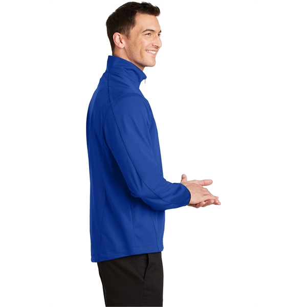 Port Authority Active 1/2-Zip Soft Shell Jacket. - Port Authority Active 1/2-Zip Soft Shell Jacket. - Image 18 of 34