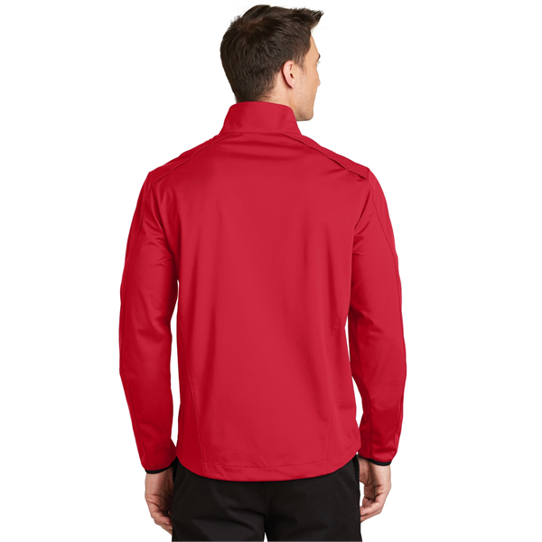 Port Authority Active 1/2-Zip Soft Shell Jacket. - Port Authority Active 1/2-Zip Soft Shell Jacket. - Image 21 of 34