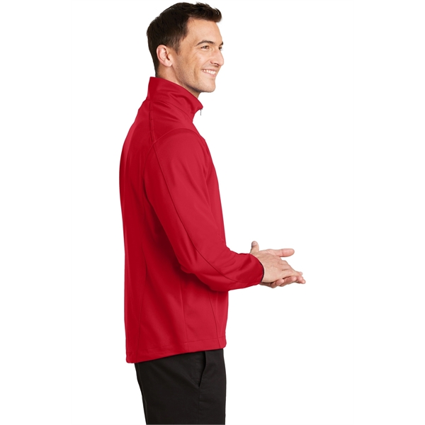 Port Authority Active 1/2-Zip Soft Shell Jacket. - Port Authority Active 1/2-Zip Soft Shell Jacket. - Image 22 of 34