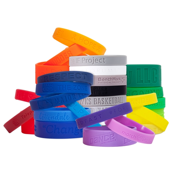 Debossed Silicone Bands - Debossed Silicone Bands - Image 1 of 1