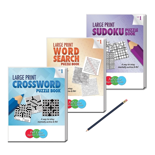 LARGE PRINT Puzzle Book Gift Pack - Volume 1
