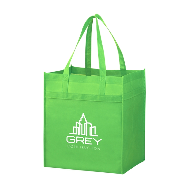 Heavy Duty Grocery Tote Bag - Screen Print - Heavy Duty Grocery Tote Bag - Screen Print - Image 9 of 11