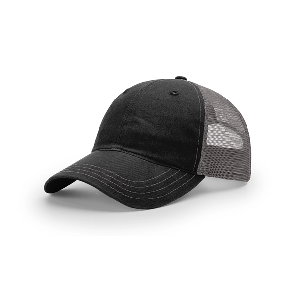 Garment Washed Trucker Cap - Garment Washed Trucker Cap - Image 20 of 27
