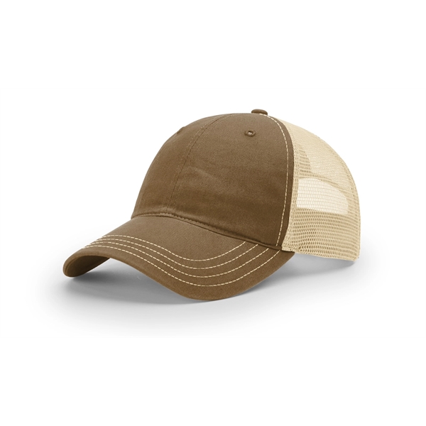 Garment Washed Trucker Cap - Garment Washed Trucker Cap - Image 8 of 27