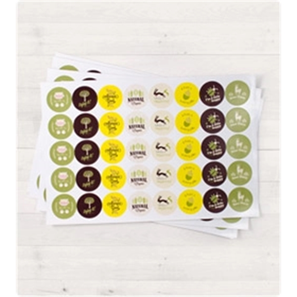 Sheet Stickers-2" Circle (40 per sheet) - Sheet Stickers-2" Circle (40 per sheet) - Image 2 of 2