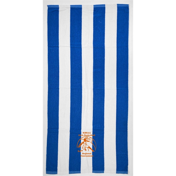 30x60 Economy Cabana Beach Towels - 30x60 Economy Cabana Beach Towels - Image 10 of 16