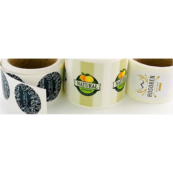 Roll Stickers - 4"x6" Oval