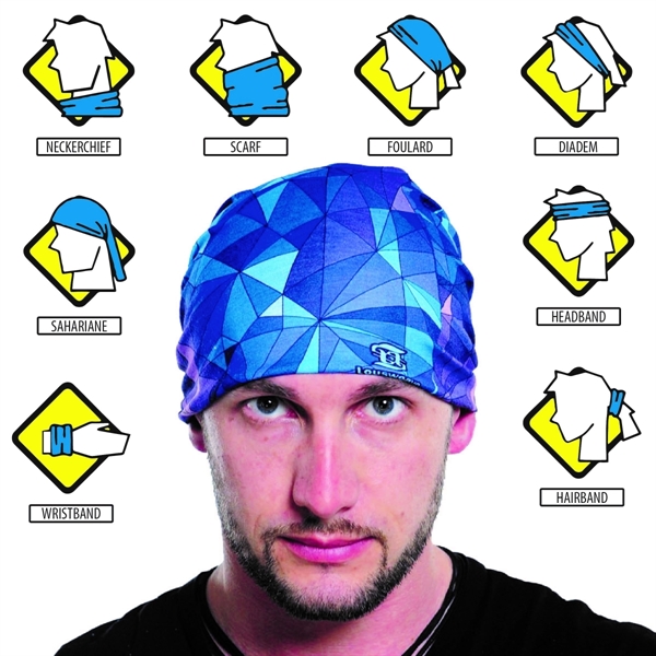 Multifunctional Bandana in Tube  Head And Neck Apparel Wear - Multifunctional Bandana in Tube  Head And Neck Apparel Wear - Image 2 of 3