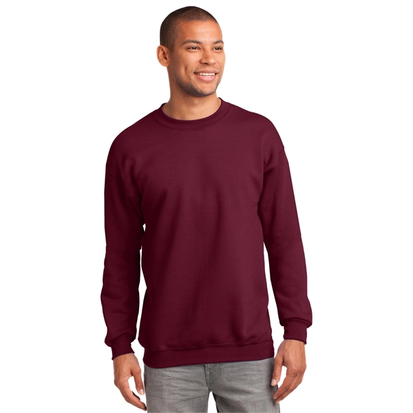 Port & Company Tall Essential Fleece Crewneck Sweatshirt. - Port & Company Tall Essential Fleece Crewneck Sweatshirt. - Image 93 of 95