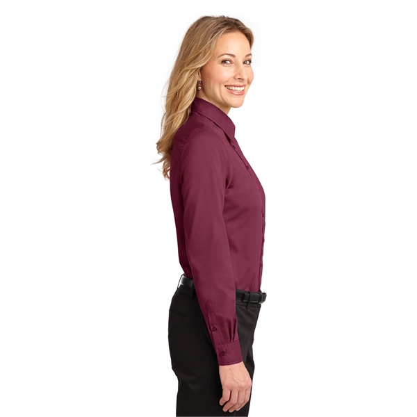 Port Authority Women's Long Sleeve Easy Care Shirt. - Port Authority Women's Long Sleeve Easy Care Shirt. - Image 21 of 153