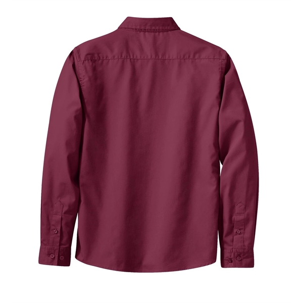 Port Authority Women's Long Sleeve Easy Care Shirt. - Port Authority Women's Long Sleeve Easy Care Shirt. - Image 23 of 153