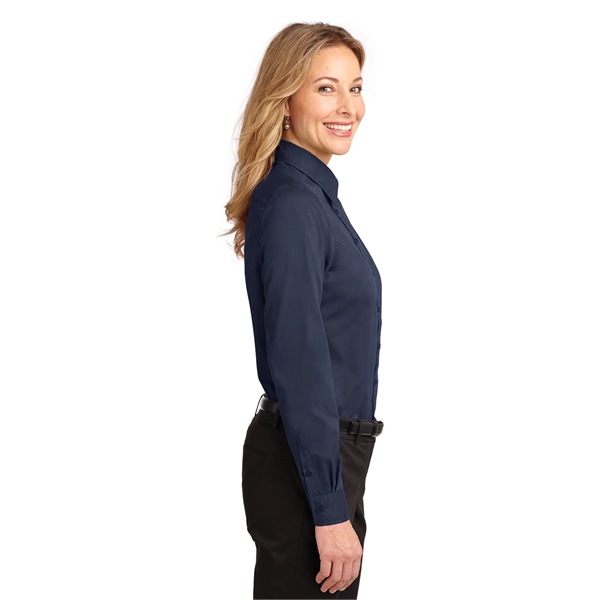 Port Authority Women's Long Sleeve Easy Care Shirt. - Port Authority Women's Long Sleeve Easy Care Shirt. - Image 29 of 153