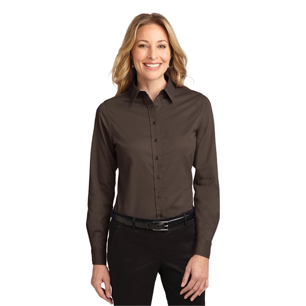 Port Authority Women's Long Sleeve Easy Care Shirt. - Port Authority Women's Long Sleeve Easy Care Shirt. - Image 49 of 153