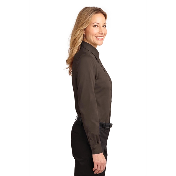 Port Authority Women's Long Sleeve Easy Care Shirt. - Port Authority Women's Long Sleeve Easy Care Shirt. - Image 51 of 153