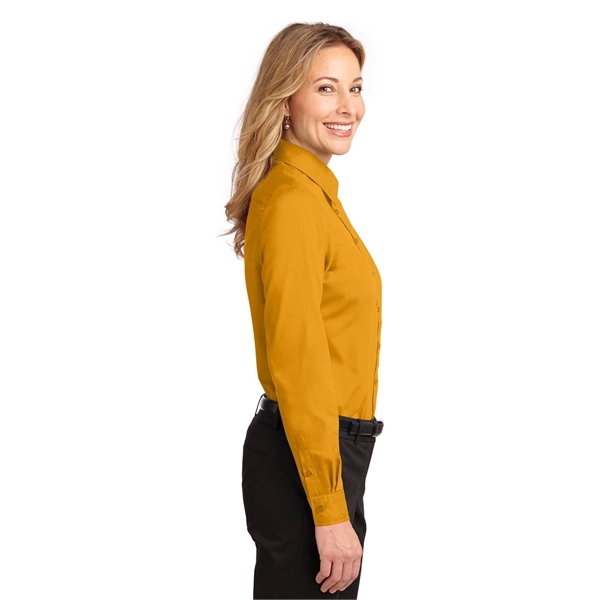 Port Authority Women's Long Sleeve Easy Care Shirt. - Port Authority Women's Long Sleeve Easy Care Shirt. - Image 90 of 153