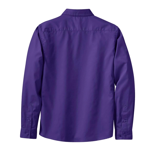 Port Authority Women's Long Sleeve Easy Care Shirt. - Port Authority Women's Long Sleeve Easy Care Shirt. - Image 96 of 153