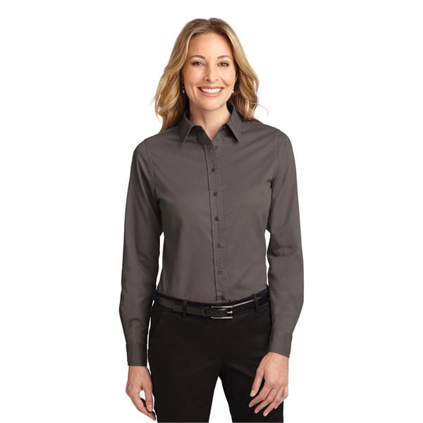 Port Authority Women's Long Sleeve Easy Care Shirt. - Port Authority Women's Long Sleeve Easy Care Shirt. - Image 111 of 153