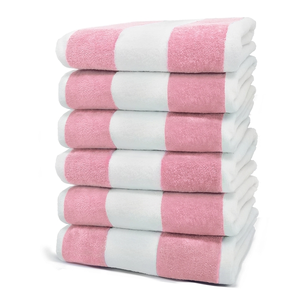 30x60 Economy Cabana Beach Towels - 30x60 Economy Cabana Beach Towels - Image 7 of 16