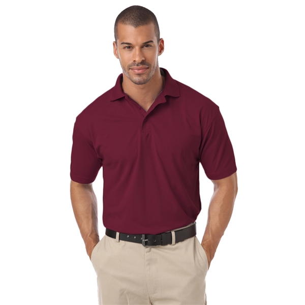 Men's Short Sleeve IL-50 Pocketless Polo - Men's Short Sleeve IL-50 Pocketless Polo - Image 7 of 9