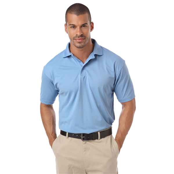 Men's Short Sleeve IL-50 Pocketless Polo - Men's Short Sleeve IL-50 Pocketless Polo - Image 8 of 9