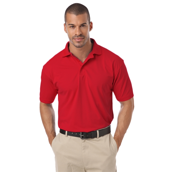 Men's Short Sleeve IL-50 Pocketless Polo - Men's Short Sleeve IL-50 Pocketless Polo - Image 6 of 9