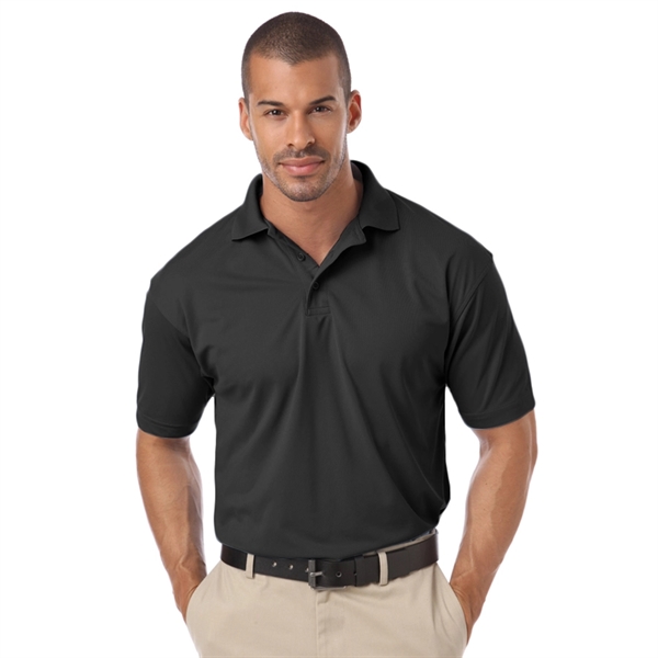 Men's Short Sleeve IL-50 Pocketless Polo - Men's Short Sleeve IL-50 Pocketless Polo - Image 4 of 9