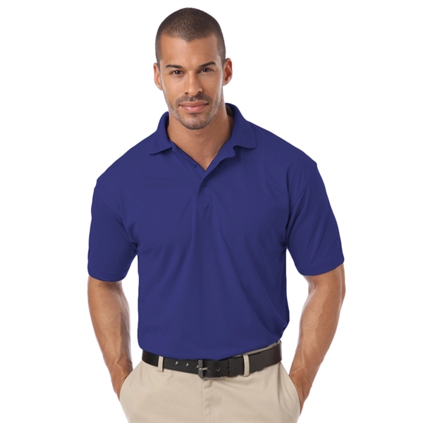 Men's Short Sleeve IL-50 Pocketless Polo - Men's Short Sleeve IL-50 Pocketless Polo - Image 1 of 9