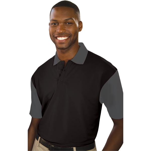 Men's IL-50 Colorblock Polo - Men's IL-50 Colorblock Polo - Image 3 of 3