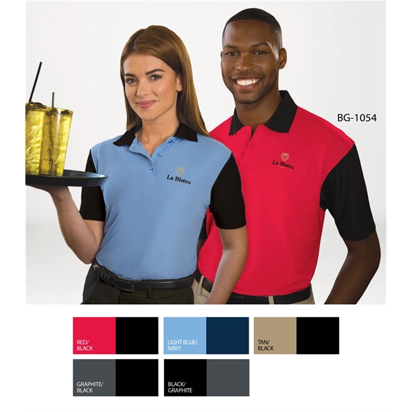 Men's IL-50 Colorblock Polo - Men's IL-50 Colorblock Polo - Image 0 of 3
