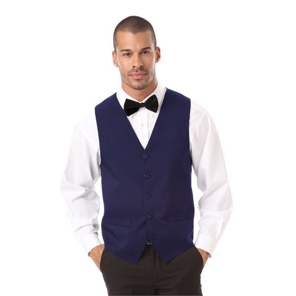 Men's Scotchgard™ Treated Twill Bistro Vest - Men's Scotchgard™ Treated Twill Bistro Vest - Image 3 of 7