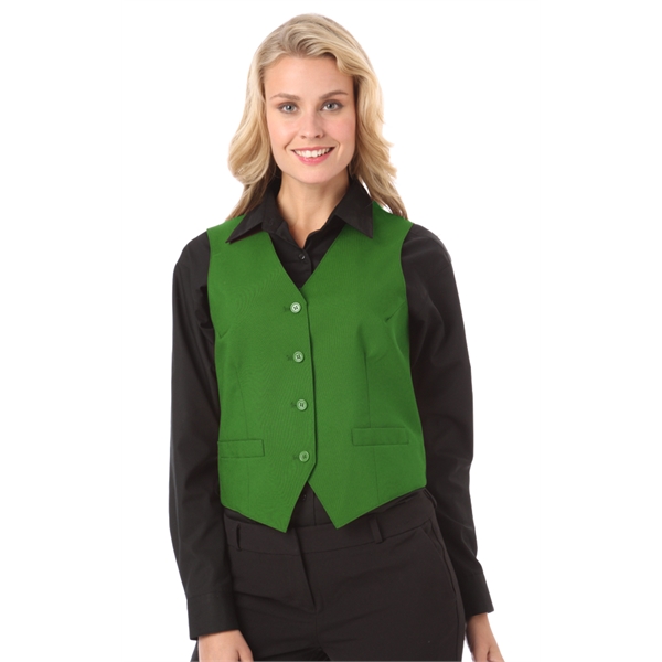 Ladies' Scotchgard™ Treated Twill Bistro Vest - Ladies' Scotchgard™ Treated Twill Bistro Vest - Image 2 of 6
