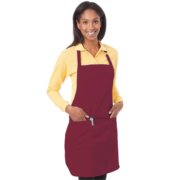 Adult Scotchgard™ Treated Twill Bib Apron - Adult Scotchgard™ Treated Twill Bib Apron - Image 1 of 13