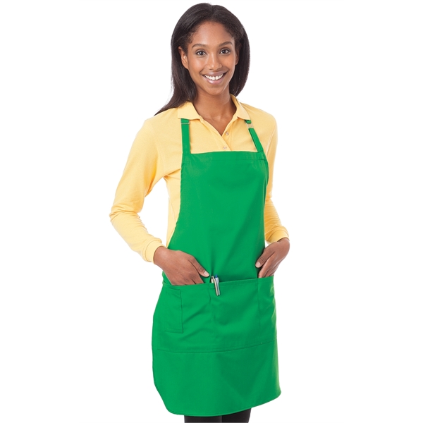Adult Scotchgard™ Treated Twill Bib Apron - Adult Scotchgard™ Treated Twill Bib Apron - Image 3 of 13