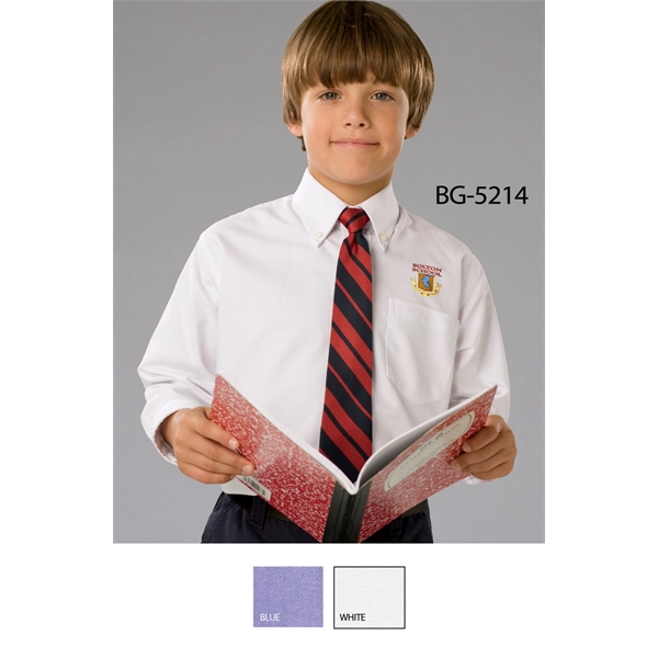 Youth L/S Oxford Shirt - Youth L/S Oxford Shirt - Image 0 of 2