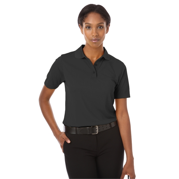 Ladies' Short Sleeve IL-50 Pocketless Polo - Ladies' Short Sleeve IL-50 Pocketless Polo - Image 1 of 8