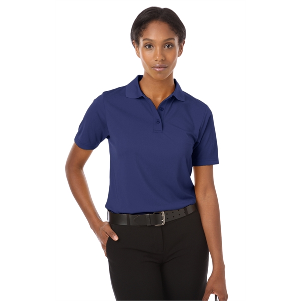 Ladies' Short Sleeve IL-50 Pocketless Polo - Ladies' Short Sleeve IL-50 Pocketless Polo - Image 4 of 8