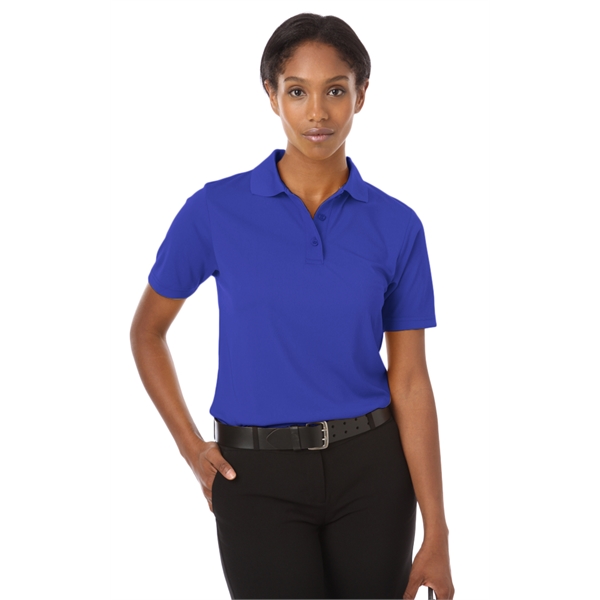 Ladies' Short Sleeve IL-50 Pocketless Polo - Ladies' Short Sleeve IL-50 Pocketless Polo - Image 6 of 8
